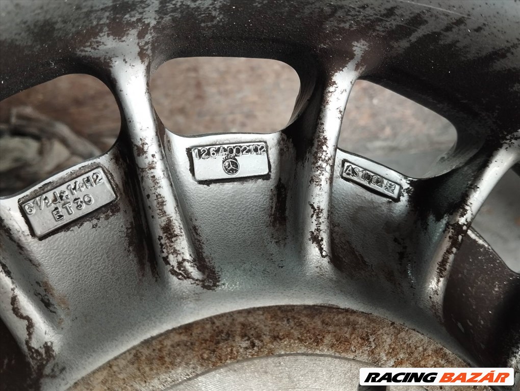 Mercedes Barock, 5x112, 66.6, et30, 6 - 6.5x14 (Polír peremmel) 6. kép