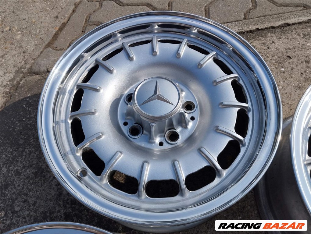 Mercedes Barock, 5x112, 66.6, et30, 6 - 6.5x14 (Polír peremmel) 3. kép