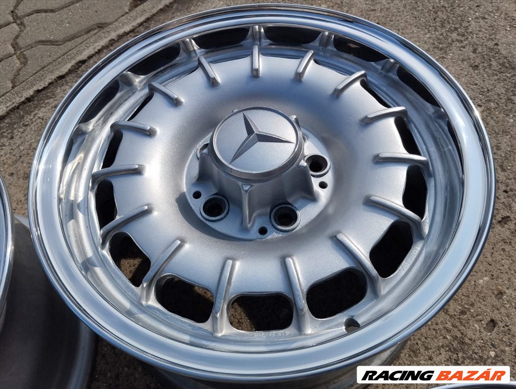 Mercedes Barock, 5x112, 66.6, et30, 6 - 6.5x14 (Polír peremmel) 4. kép