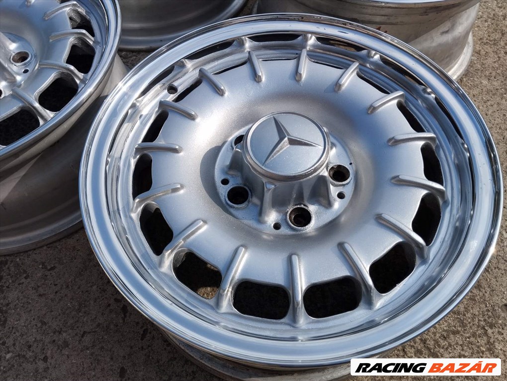 Mercedes Barock, 5x112, 66.6, et30, 6 - 6.5x14 (Polír peremmel) 1. kép