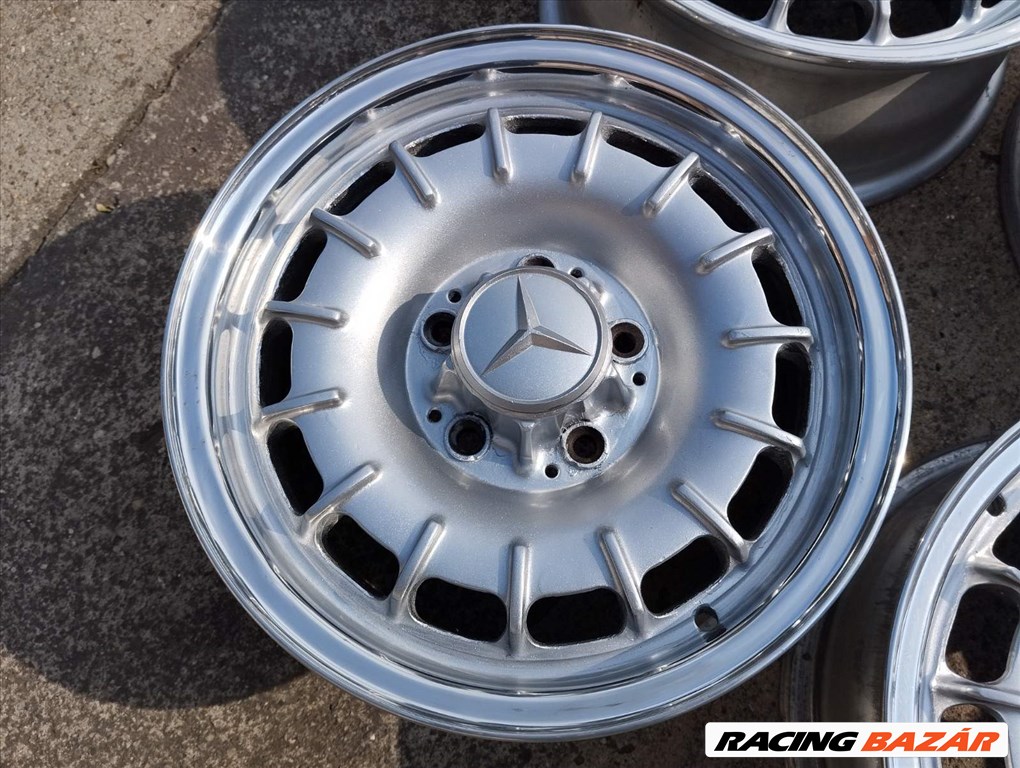 Mercedes Barock, 5x112, 66.6, et30, 6 - 6.5x14 (Polír peremmel) 5. kép