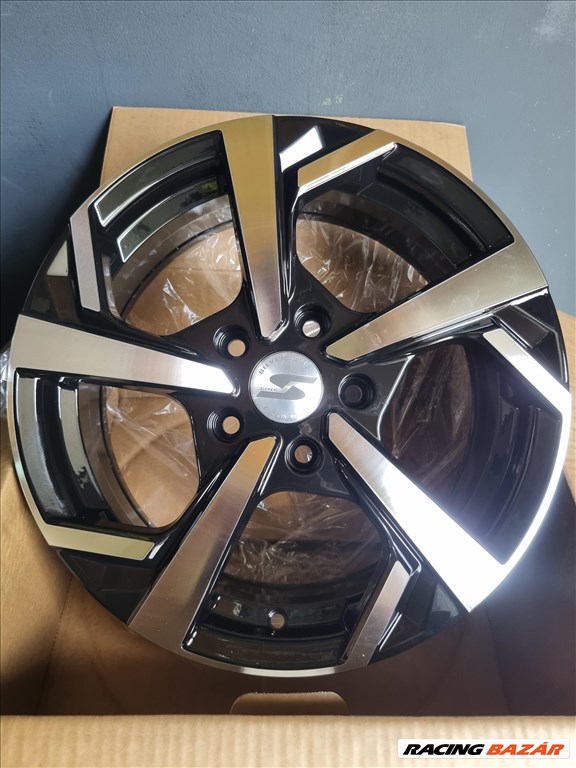  5x114.3 lyukosztású 6,5JJ 16" újszerű Silverline alufelni 3. kép