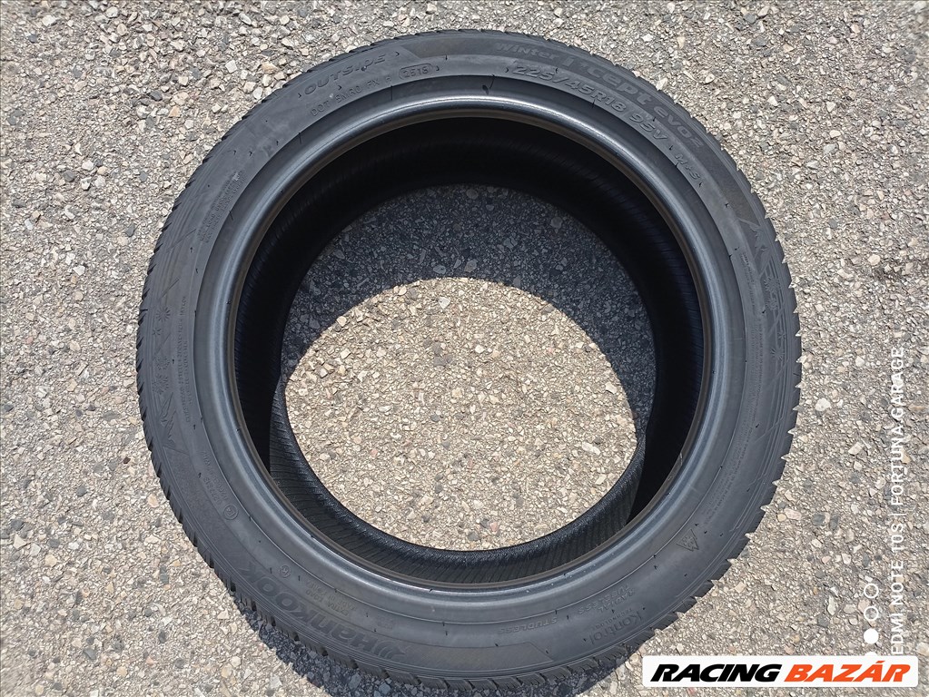 225/45 R18" Hankook újszerű téli gumik 3. kép
