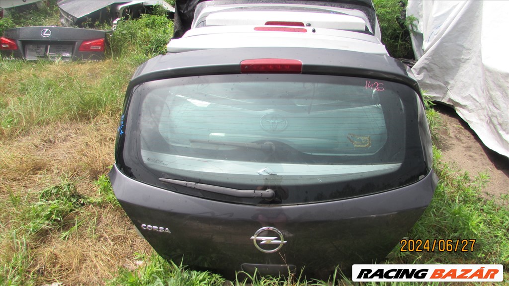 Opel Corsa 2012 csomagtér ajtó komplett (1426) 1. kép