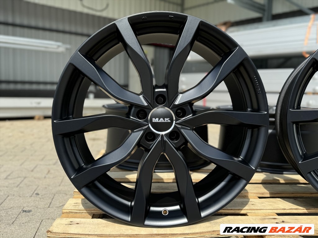 R21 5x112 (66,6) MAK KOLN 9.5J ET56 MATT BLACK- mercedes m ml új alufelnik felnik  4. kép