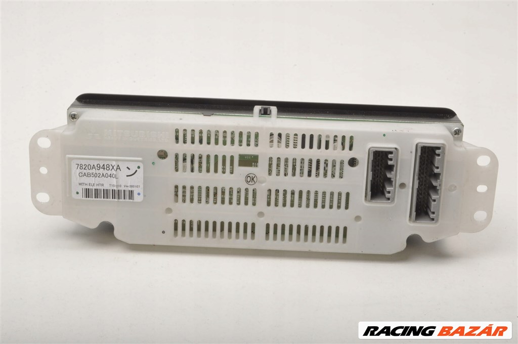 Mitsubishi Outlander III fűtés klíma panel 7820a948xa 6. kép