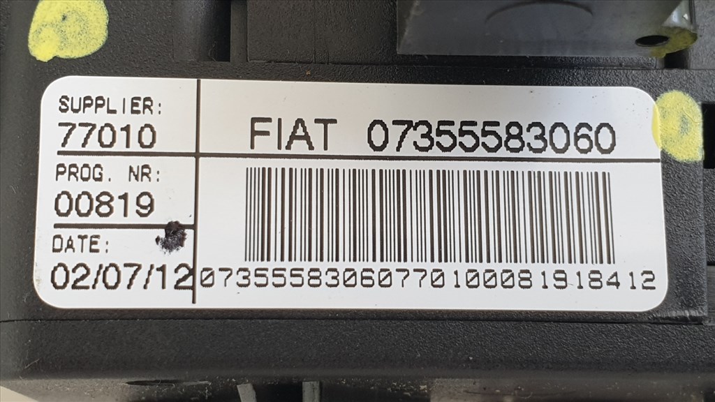 507507 Fiat Panda 2013, Kormánykapcsoló, Légzsákszalag, 2 Csatlakozó, 735558306 7. kép