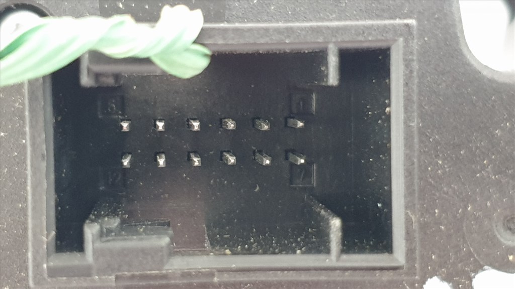 507507 Fiat Panda 2013, Kormánykapcsoló, Légzsákszalag, 2 Csatlakozó, 735558306 8. kép