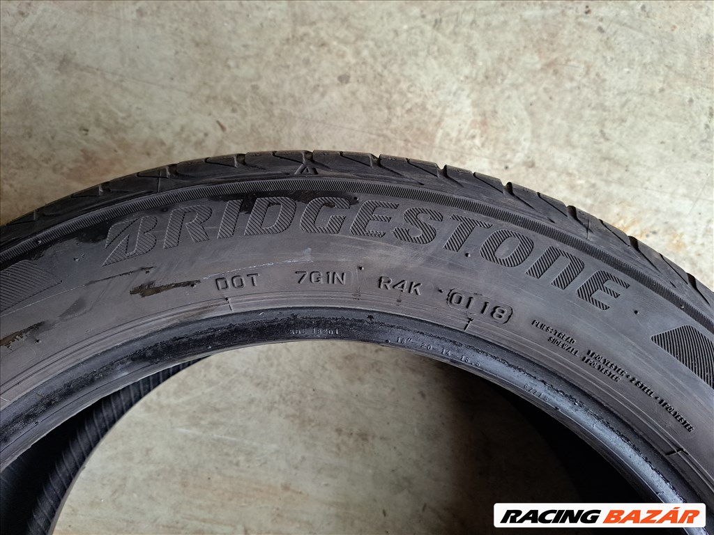 4db 225/50 R18 Bridgestone Turanza T001  nyári gumi eladó!!! 5-6mm minta  4. kép