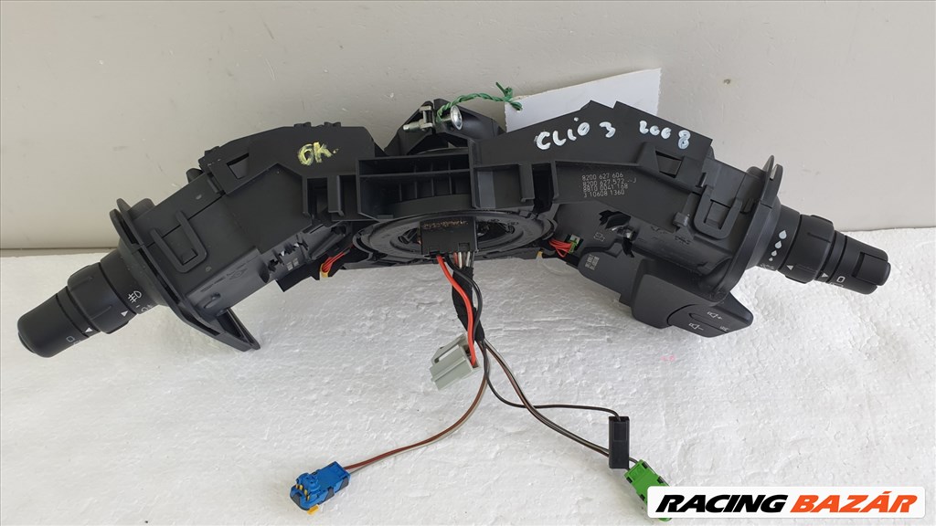 507553 Renault Clio 3, 2009, E-H Köd, Autom, Kormánykapcsoló, Légzsákszalag, 4 Csati 10. kép