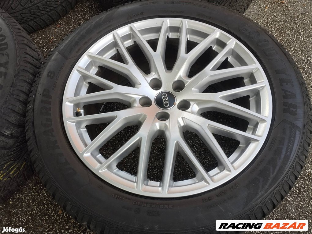 5x112 20" Audi gyári alufelni - 285/45 r20 " Goodyear téli 3. kép