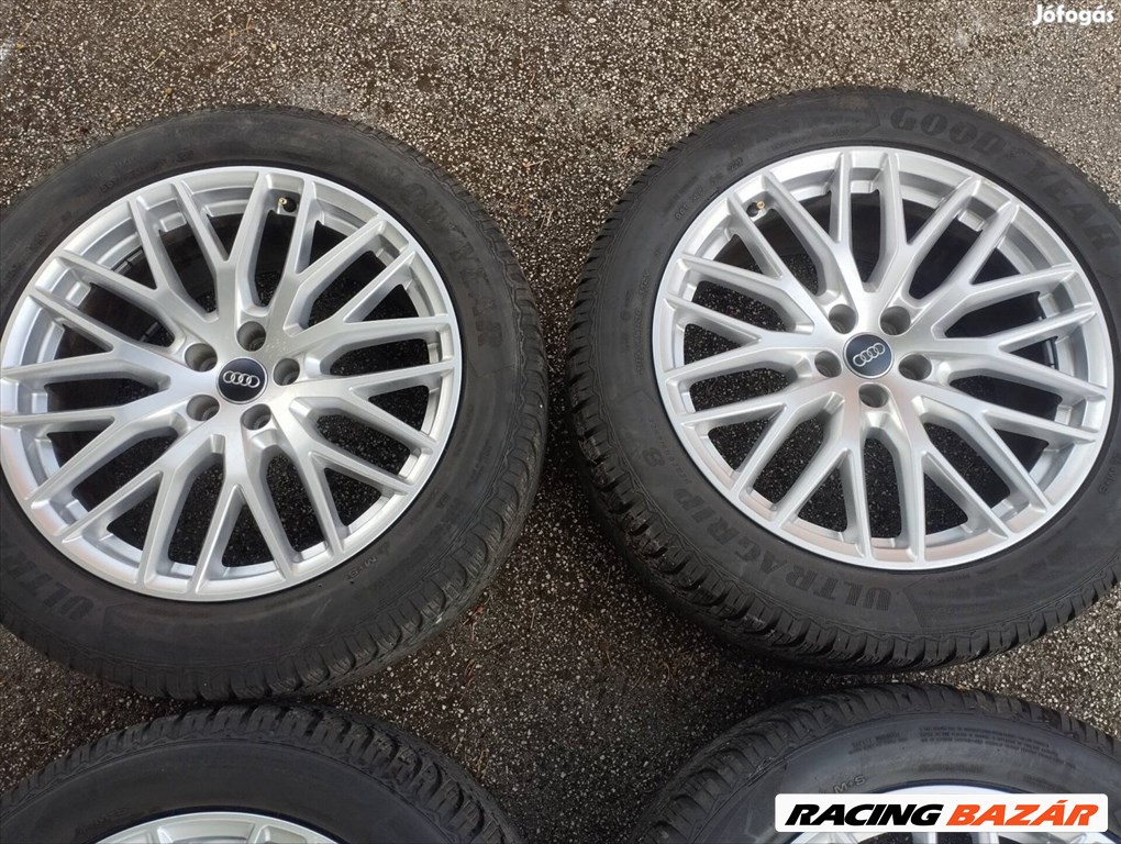 5x112 20" Audi gyári alufelni - 285/45 r20 " Goodyear téli 4. kép