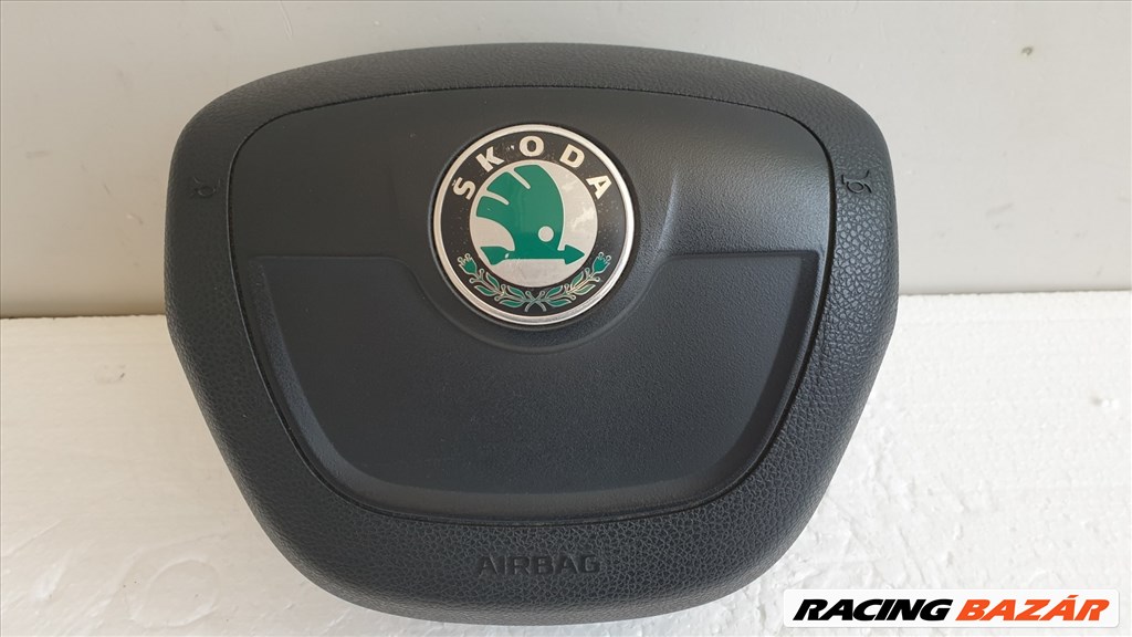 508013 Skoda Fabia 2, 2009, Kormánylégzsák, Légzsák, 1 Csati, 5J0880201H 1. kép