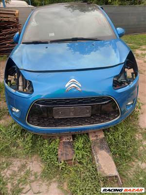 Citroën C3 II Géptető motorháztető kék KGWD