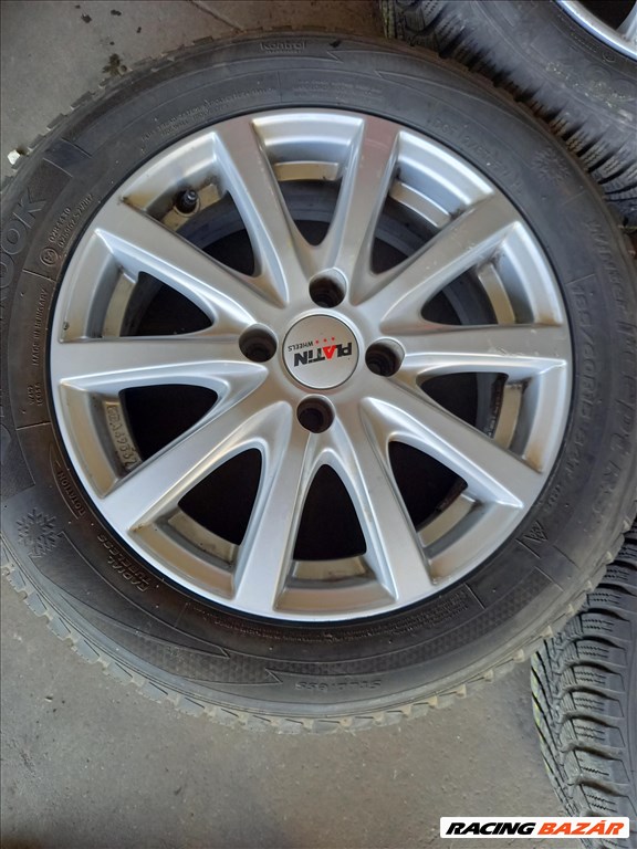 Platin 6x15 4x100 Smart alufelni 2 széles téligumikkal szenzorokkal. sxx1 3. kép