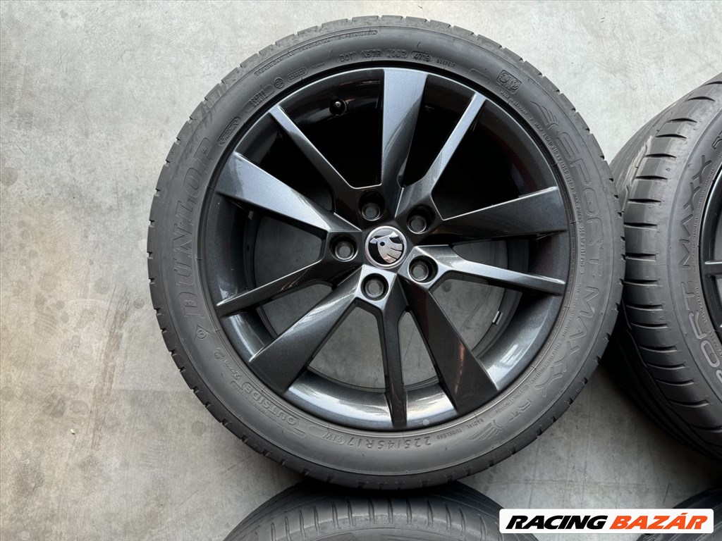 R17 5x112 Original Skoda TRIUS 7J ET49 + 225/45 Dunlop, Pirelli  6. kép