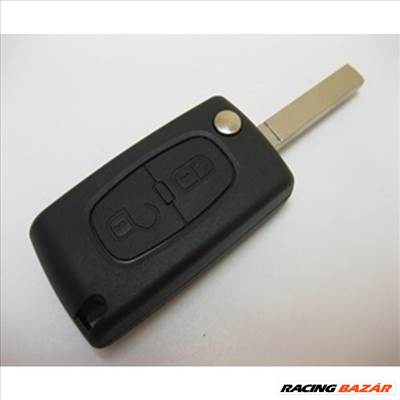 Peugeot új utángyártott típusfüggetlen két gombos bicskakulcs ház 2006-tól