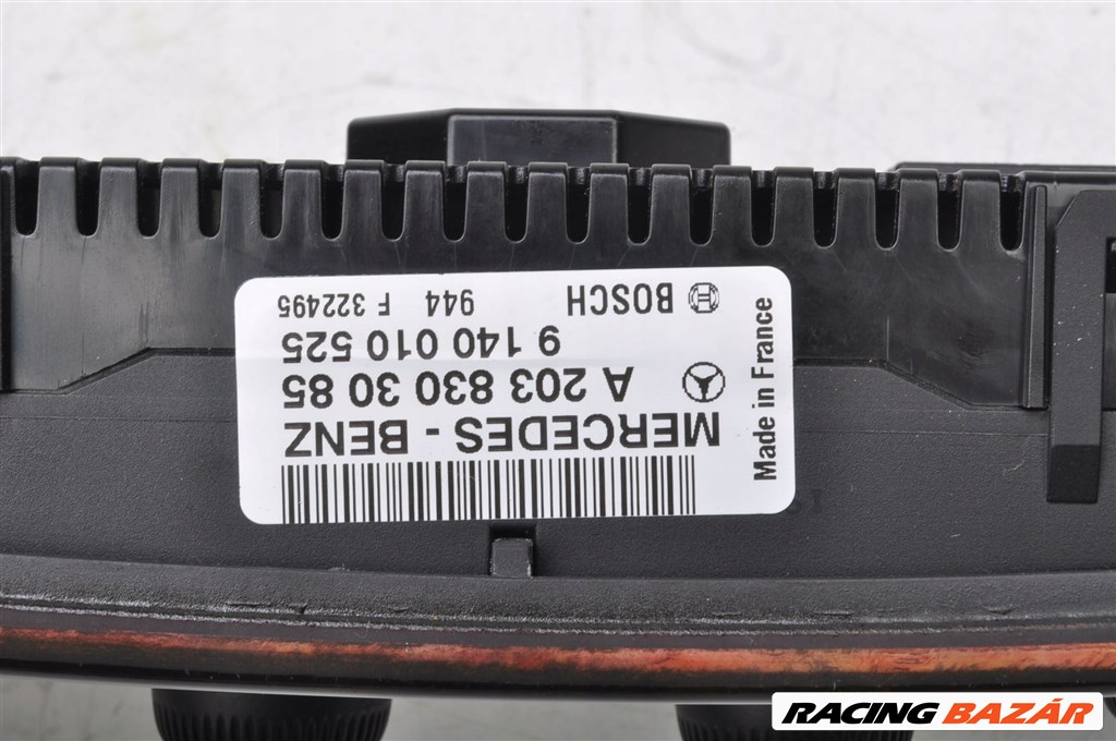 Mercedes C-osztály W203 fűtés klíma panel kapcsoló a2038303085 4. kép
