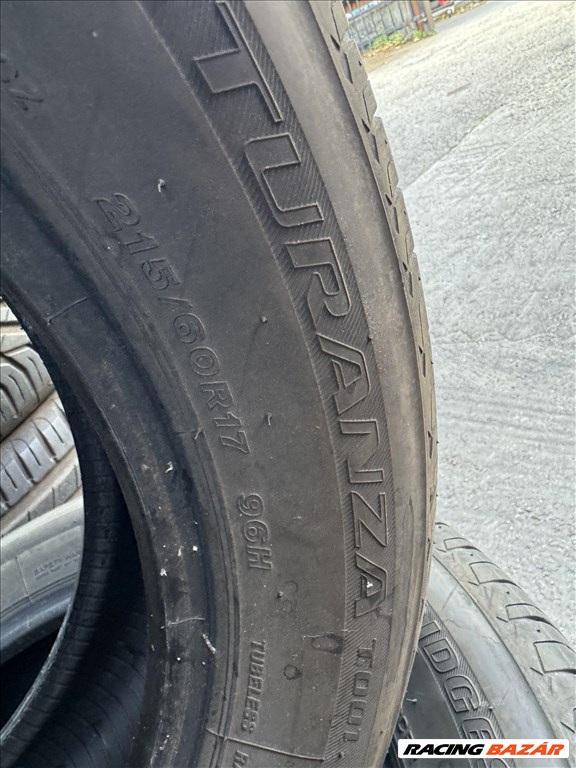 Bridgestone Turanza T001 215/60 R17 6mm-es nyárigumi garnitura eladó 4. kép
