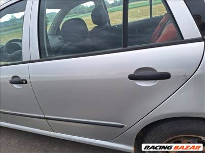 Skoda Fabia I Ezüst kombi bal hátsó ajtó