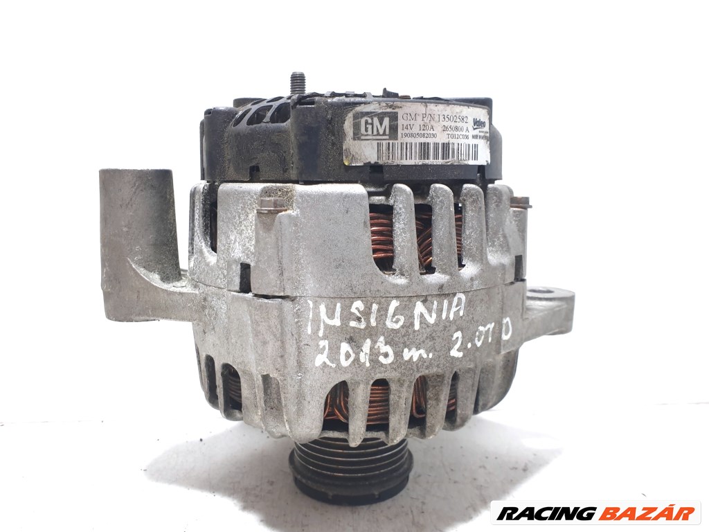 Opel Insignia A generátor  13502582 1. kép