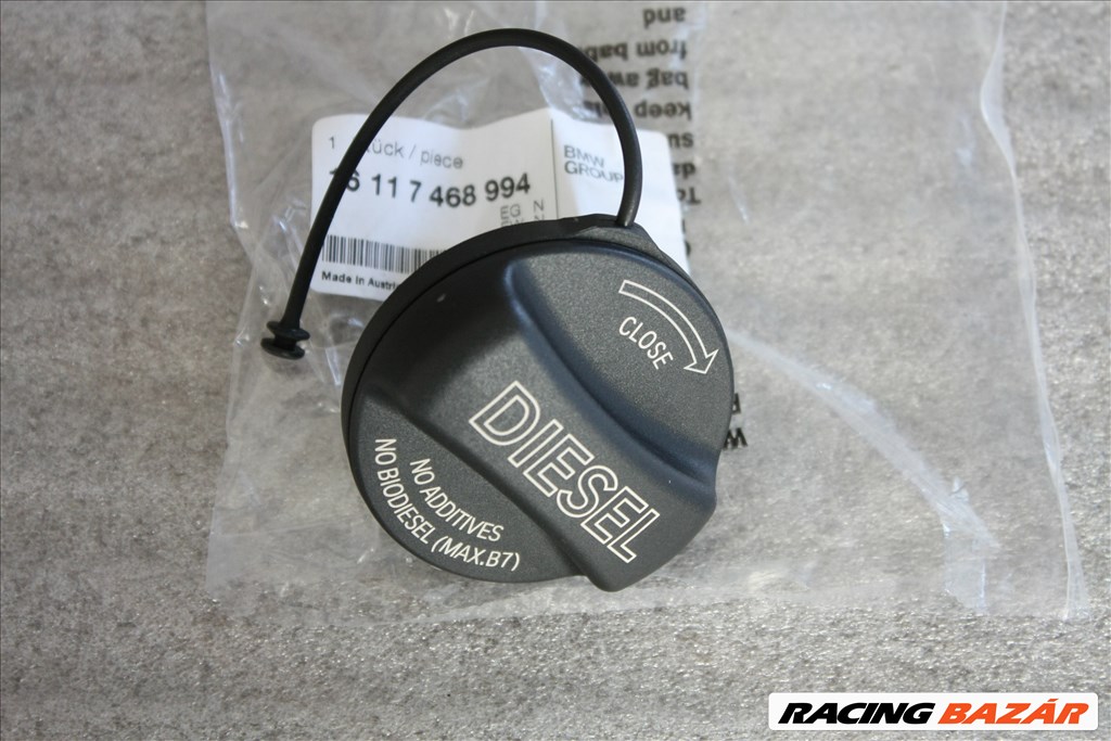 BMW X4, X3 - F25, F26 dízel tanksapka - Gyári Új 16117468994 1. kép