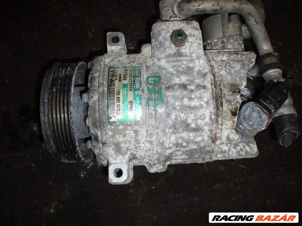 Volkswagen Caddy Golf Skoda Seat Audi 1.9-2.0 TDI klíma kompresszor 1K0820803N 1K0820803Q 2. kép