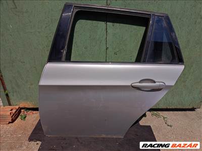 BMW 3-as sorozat E91 bal hátsó ajtó , titan silver