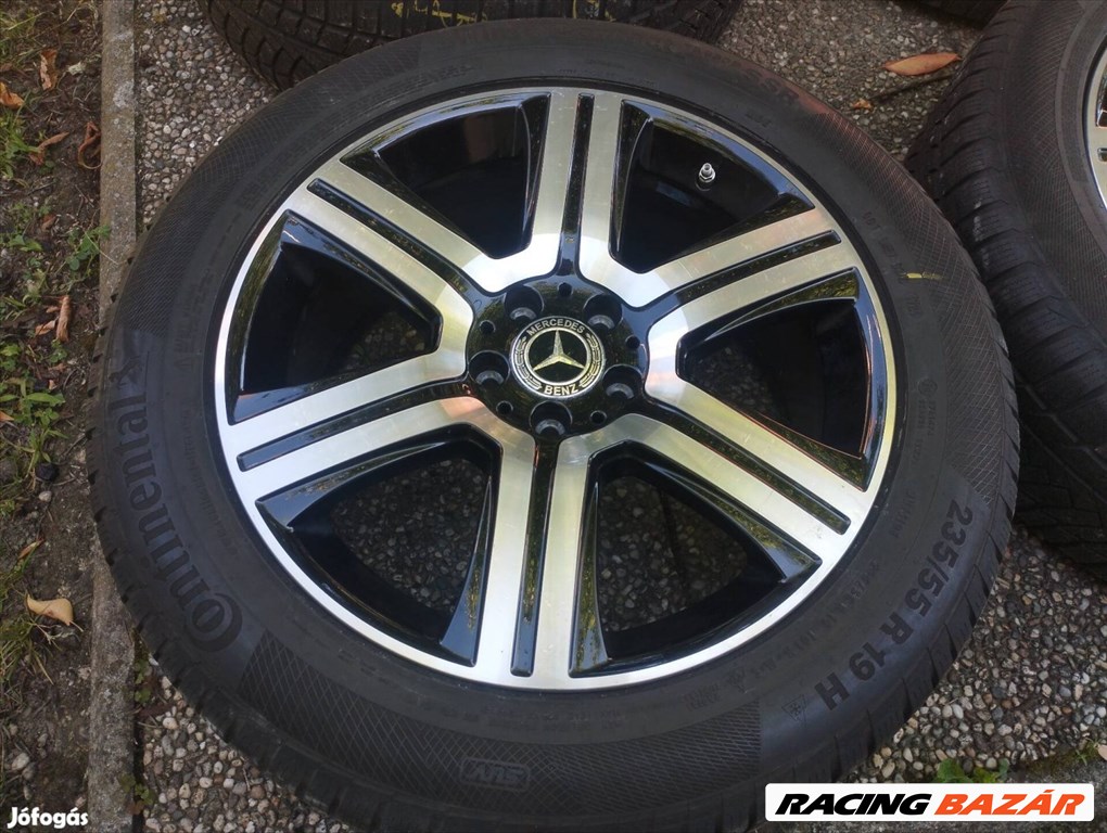 5x112 19 Mercedes gyári GLC Eqc - 235/55 r19 " Conti téli + Tpms 1. kép