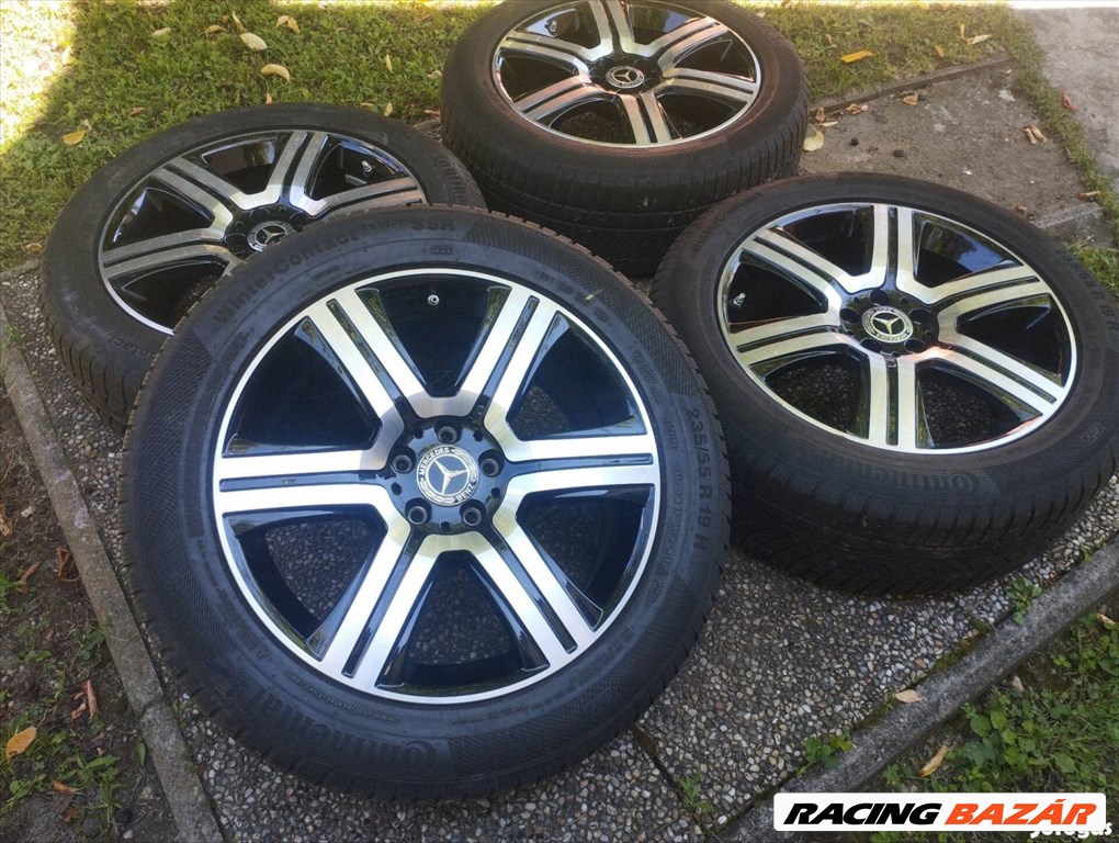 5x112 19 Mercedes gyári GLC Eqc - 235/55 r19 " Conti téli + Tpms 2. kép