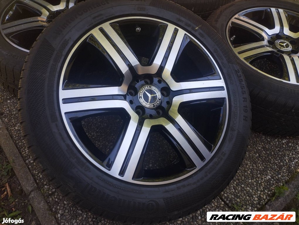 5x112 19 Mercedes gyári GLC Eqc - 235/55 r19 " Conti téli + Tpms 3. kép