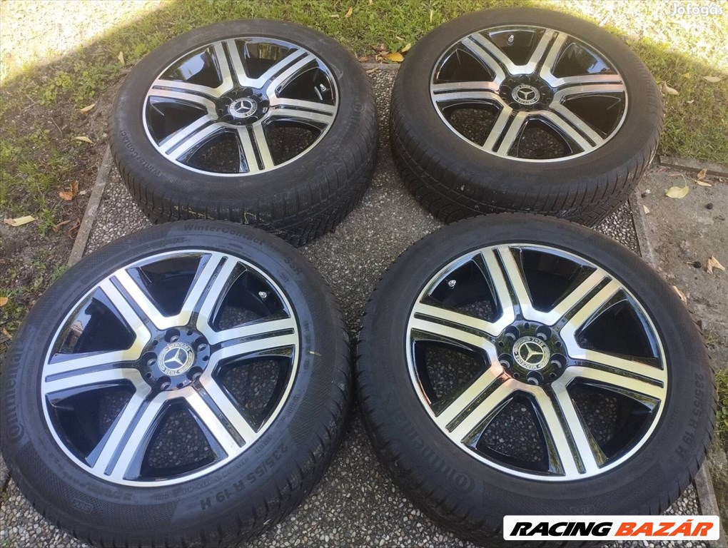 5x112 19 Mercedes gyári GLC Eqc - 235/55 r19 " Conti téli + Tpms 4. kép