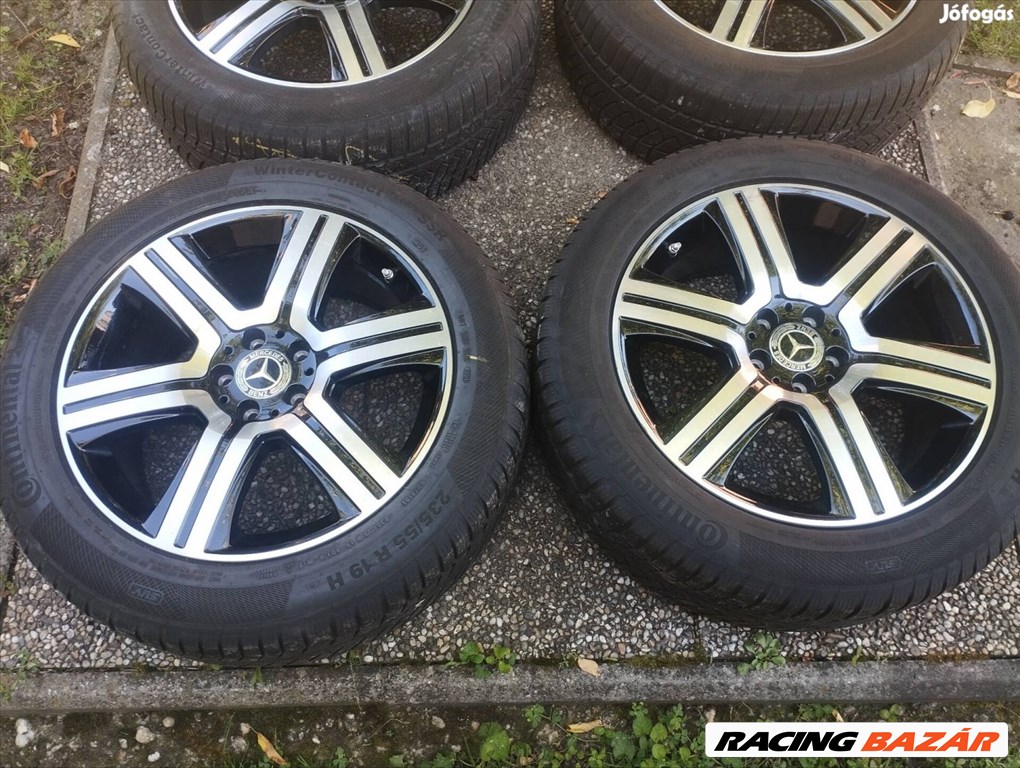 5x112 19 Mercedes gyári GLC Eqc - 235/55 r19 " Conti téli + Tpms 6. kép