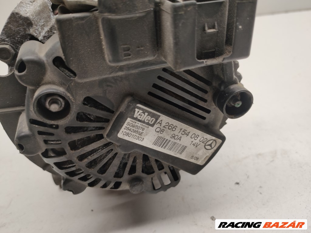 Mercedes A-osztály W169 generátor  a2661540802 2. kép