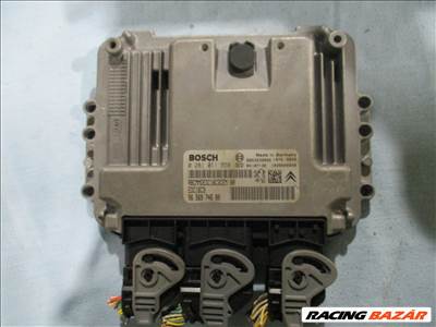 Peugeot 407 motorvezérlő elektronika 1.6 hdi 0281011558
