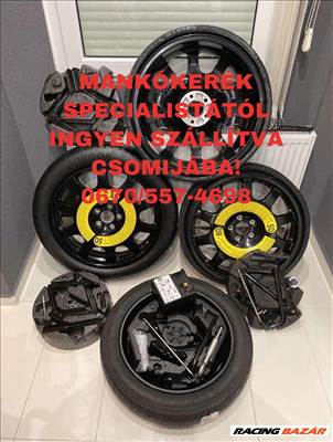 Audi Q8 Pótkerék Gyáriúj Mankókerék Alakváltó Szúkségpótkerék 3-Óra Ingyen Szállítva 195-65r20 06705574698