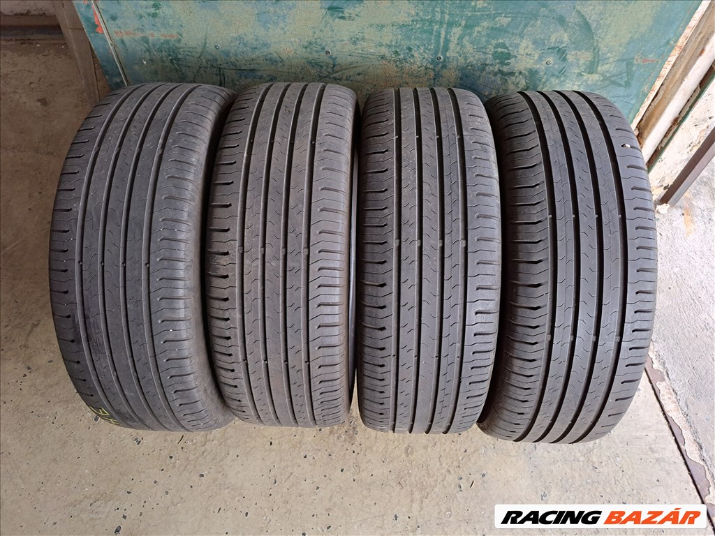 4db 215/55 R17 Continental Contiecocontact 5 Nyári gumi eladó (DOT2018) 12500Ft/db 5-6mm minta 1. kép