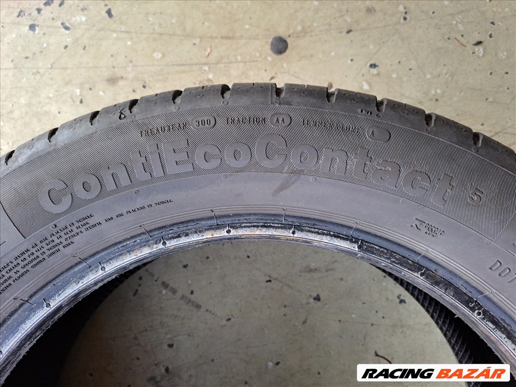 4db 215/55 R17 Continental Contiecocontact 5 Nyári gumi eladó (DOT2018) 12500Ft/db 5-6mm minta 6. kép