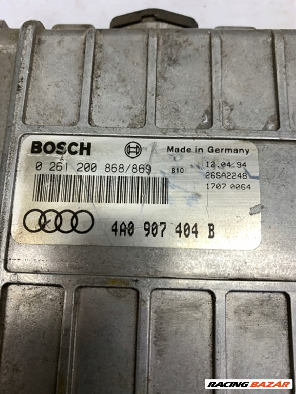 Audi 100 / 200 (C4 - 4A) motorvezérlő  0261200868-869 4a0907404b 2. kép