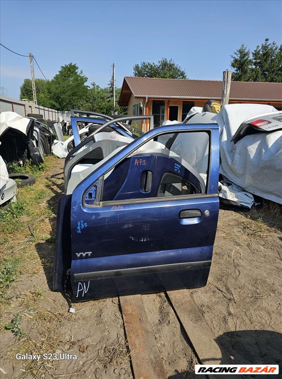 Suzuki Ignis 2005 bal első ajtó komplett tükör nélkül (1474) 1. kép