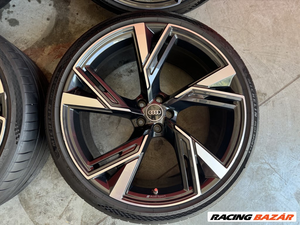 R22 5x112 Original Audi RS6 10.5J ET19  OE 4K0601025 + 285/30 Michelin 2. kép