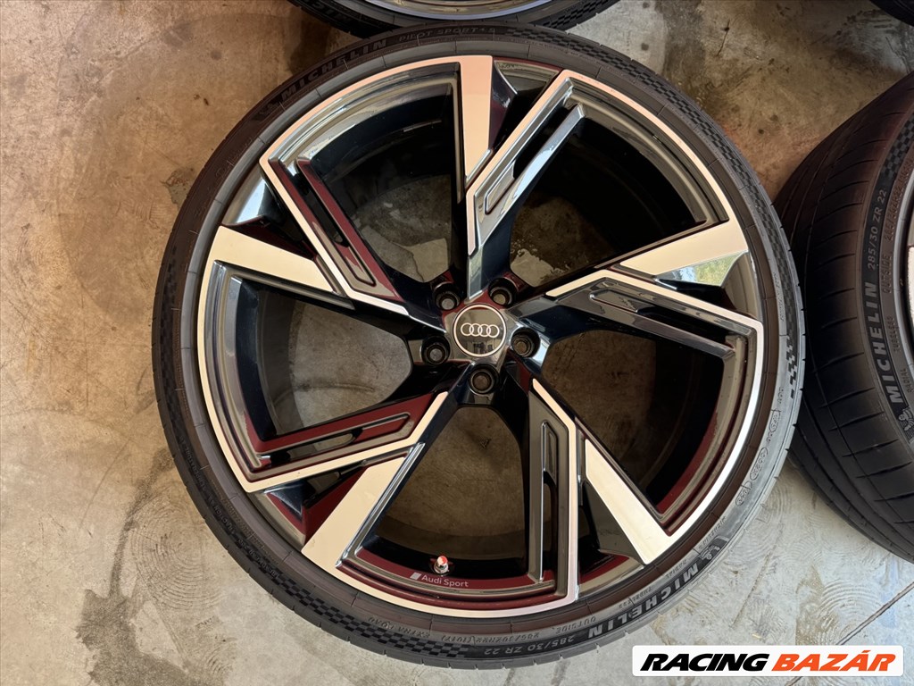 R22 5x112 Original Audi RS6 10.5J ET19  OE 4K0601025 + 285/30 Michelin 3. kép