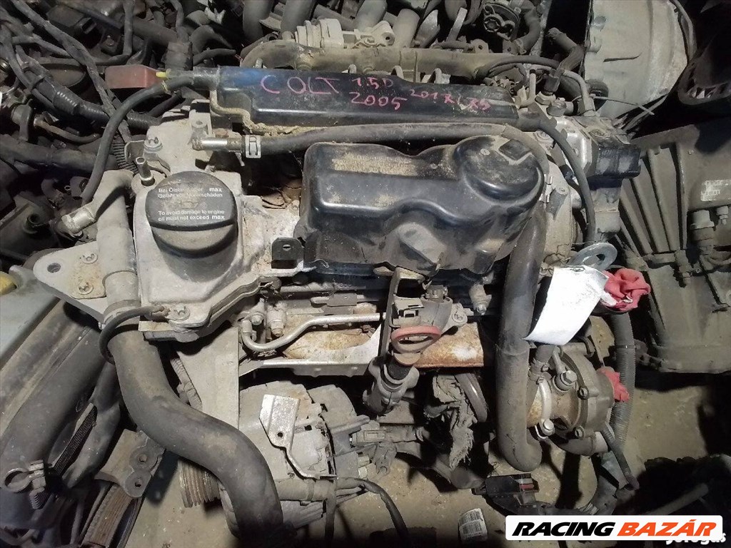 Mitsubishi Colt VI Bal hátsó Ajtó (Üres lemez) 5. kép