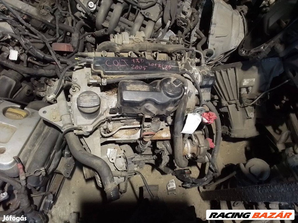 Mitsubishi Colt VI Bal hátsó Ajtó (Üres lemez) 12. kép