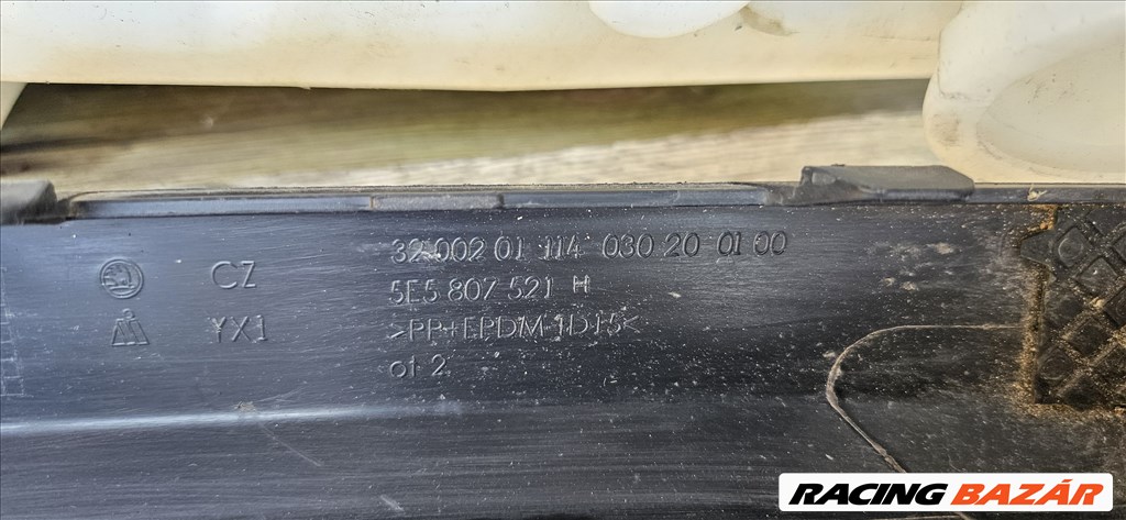 Skoda Octavia III. hátsó lökh.spoiler(koptató) 5e5807521h 3. kép