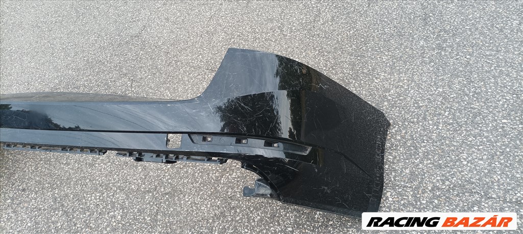 Skoda Superb III kombi hátsó lökhárító fekete színben 3v9807421 4. kép