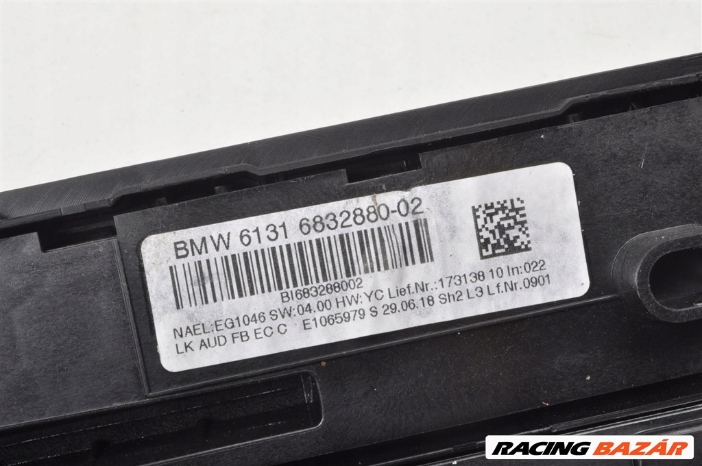 BMW 3-as sorozat F30 Klíma, rádió panel 9363545 6832880 2. kép