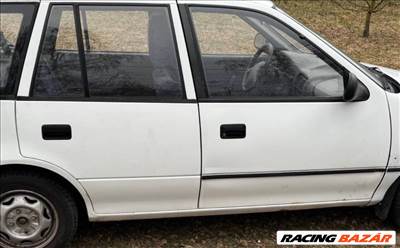 Suzuki Swift 26U fehér 5 ajtós bal jobb első hátsó ajtó 