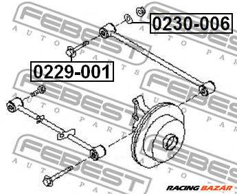 FEBEST 0229-001 - Dőlésállító csavar INFINITI NISSAN