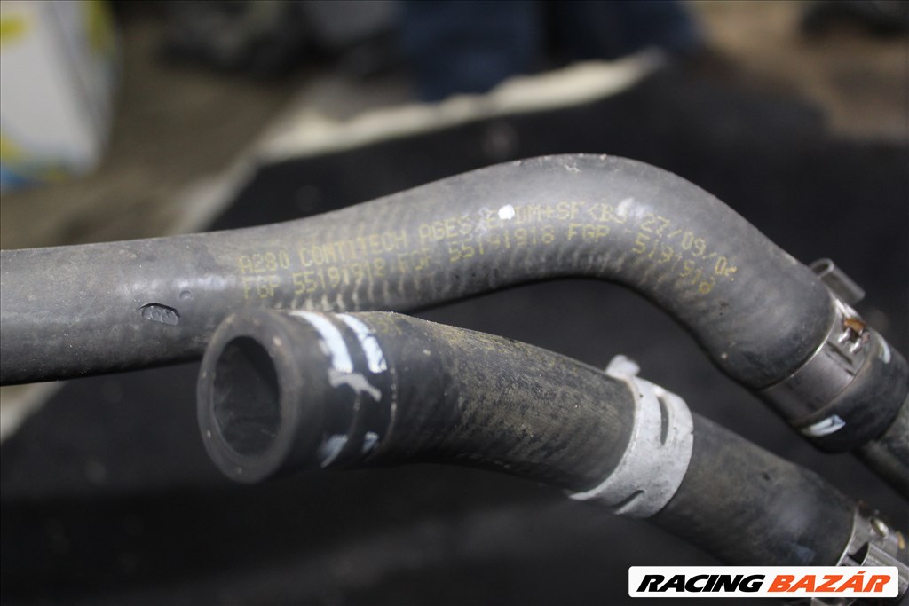 Opel Astra H 1.9D 2004-2008	Z19DTH vízcső 55191918 2. kép